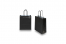 Sacs papier kraft avec anses rondes - noir, 180 x 80 x 220 mm, 90 gr | PIT Packaging.ch/fr | Paysdesenveloppes