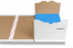 Buchverpackung - legen Sie das Buch in die Verpackung - Weiss | PIT Packaging.ch | Couvertsbestellen