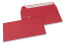 Farbige Couverts Papier - Rot, 110 x 220 mm | PIT Packaging.ch | Couvertsbestellen