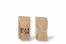 Standbodenbeutel Kraft mit Fenster - Braun, 110 x 185 x 70 mm, 250 ml | PIT Packaging.ch | Couvertsbestellen