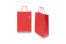 Sacs papier kraft avec anses rondes - rouge vif, 220 x 100 x 310 mm, 90 gr | PIT Packaging.ch/fr | Paysdesenveloppes