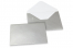  Farbige Couverts  für Glückwunschkarten - Silber, 114 x 162 mm | PIT Packaging.ch | Couvertsbestellen
