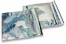 Silberne Holografische Metallic Foliencouverts - 220 x 220 mm | PIT Packaging.ch | Couvertsbestellen