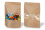Sachets kraft à fermeture zip avec fenêtre - brun, 200 x 300 x 100 mm, 1800 ml | PIT Packaging.ch/fr | Paysdesenveloppes