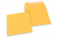 Enveloppes papier colorées  - Jaune or, 160 x 160 mm | PIT Packaging.ch/fr | Paysdesenveloppes