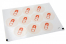 Pastilles adhésives thème naissance - épingle de nourrice rouge | PIT Packaging.ch/fr | Paysdesenveloppes