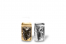 Metallic transparente Standbodenbeutel - Gold metallic, 85 x 145 x 50 mm - 100 ml | PIT Packaging.ch | Couvertsbestellen
