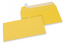 Enveloppes papier colorées - Jaune bouton d'or, 110 x 220 mm | PIT Packaging.ch/fr | Paysdesenveloppes