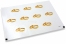 Pastilles adhésives thème mariage - anneaux d'or | PIT Packaging.ch/fr | Paysdesenveloppes