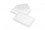 Couverts für Trauerkarten - Weiss + einige Rand, 120 x185 mm | PIT Packaging.ch | Couvertsbestellen