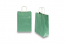 Sacs papier kraft avec anses rondes - vert métallisé, 220 x 100 x 310 mm, 90 gr | PIT Packaging.ch/fr | Paysdesenveloppes