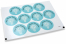 Pastilles adhésives thème communion - mijn eerste communie croix bleue  | PIT Packaging.ch/fr | Paysdesenveloppes