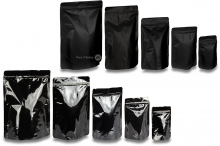 Standbodenbeutel Schwarz | PIT Packaging.ch | Couvertsbestellen