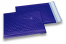 Blaue Hochglanz Luftpolstertaschen | PIT Packaging.ch | Couvertsbestellen