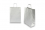 Sacs papier kraft avec anses rondes - argent, 260 x 120 x 350 mm, 90 gr | PIT Packaging.ch/fr | Paysdesenveloppes