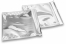 Enveloppes aluminium métallisées colorées - argent 165 x 165 mm | PIT Packaging.ch/fr | Paysdesenveloppes