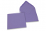 Enveloppes colorées pour cartes de voeux - violet, 155 x 155 mm | PIT Packaging.ch/fr | Paysdesenveloppes