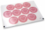Liebe-Verschlusssiegel - rosa mit weißem Herz mit Blättern | PIT Packaging.ch | Couvertsbestellen