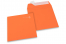 Farbige Couverts Papier - Orange, 160 x 160 mm | PIT Packaging.ch | Couvertsbestellen