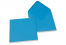 Farbige Couverts  für Glückwunschkarten - Meerblau, 155 x 155 mm | PIT Packaging.ch | Couvertsbestellen