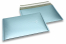 Luftpolstertaschen matt metallic umweltfreundlich - Eisblau 235 x 325 mm | PIT Packaging.ch | Couvertsbestellen