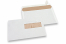 Enveloppes blanc cassé à fenêtre, 162 x 229 mm (C5), fenêtre à droite 40 x 110 mm, position de la fenêtre à 15 mm du droit et à 72 mm du bas, 90 gr. | PIT Packaging.ch/fr | Paysdesenveloppes