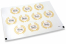 Pastilles adhésives thème fête - invito | PIT Packaging.ch/fr | Paysdesenveloppes
