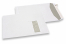 Laserdrucker Couverts, 229 x 324 mm (C4), Fenster rechts 40 x 110 mm, Fensterposition 20 mm von rechts und 60 mm von oben, Gewicht pro Stück ca. 19 Gr. | PIT Packaging.ch | Couvertsbestellen