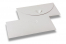Geschenkcouverts Herz-Verschluss - Weiss | PIT Packaging.ch | Couvertsbestellen