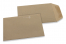 Pochettes en papier kraft couleur - Marron, 85 x 125 mm | PIT Packaging.ch/fr | Paysdesenveloppes