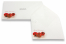 Kerstkaart enveloppen - kerstballen rood | PIT Packaging.ch | Couvertsbestellen
