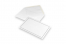 Couverts für Trauerkarten - Weiss + Doppelkante, 120 x 185 mm | PIT Packaging.ch | Couvertsbestellen