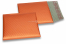 Luftpolstertaschen matt metallic umweltfreundlich - Orange 165 x 165 mm | PIT Packaging.ch | Couvertsbestellen