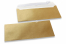 Enveloppes de couleurs nacrées - Or, 110 x 220 mm | PIT Packaging.ch/fr | Paysdesenveloppes