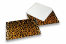 Couverts mit Tiermotiv - Schwarz/Gelb, Pantherdruck | PIT Packaging.ch | Couvertsbestellen