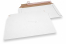 Enveloppes carton ondulé blanc - 250 x 410 mm | PIT Packaging.ch/fr | Paysdesenveloppes