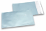 Enveloppes aluminium métallisées mat - bleu glacial 114 x 162 mm | PIT Packaging.ch/fr | Paysdesenveloppes