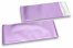 Enveloppes aluminium métallisées mat - lilas 110 x 220 mm | PIT Packaging.ch/fr | Paysdesenveloppes