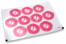 Geburt-Verschlusssiegel - Füße rosa | PIT Packaging.ch | Couvertsbestellen