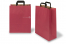 Sacs papier kraft avec anses plates - rouge, 320 x 140 x 420 mm | PIT Packaging.ch/fr | Paysdesenveloppes