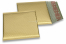 Luftpolstertaschen matt metallic umweltfreundlich - Gold 165 x 165 mm | PIT Packaging.ch | Couvertsbestellen