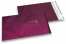 Bordeaux Foliencouverts matt metallic farbig - 180 x 250 mm | PIT Packaging.ch | Couvertsbestellen