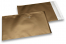 Goldene Foliencouverts matt metallic farbig - 230 x 320 mm | PIT Packaging.ch | Couvertsbestellen