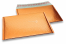 Luftpolstertaschen metallic umweltfreundlich - Orange 235 x 325 mm | PIT Packaging.ch | Couvertsbestellen