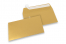 Enveloppes papier colorées - Or métallisé, 114 x 162 mm | PIT Packaging.ch/fr | Paysdesenveloppes