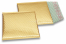 Luftpolstertaschen metallic umweltfreundlich - Gold 165 x 165 mm | PIT Packaging.ch | Couvertsbestellen