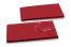 Kartonverpackung mit Kordelverschluss - 110 x 220 x 25 mm, rot | PIT Packaging.ch | Couvertsbestellen
