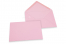 Farbige Couverts  für Glückwunschkarten - Hellrosa, 114 x 162 mm | PIT Packaging.ch | Couvertsbestellen
