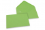 Enveloppes colorées pour cartes de voeux - vert pomme, 133 x 184 mm | PIT Packaging.ch/fr | Paysdesenveloppes