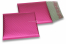 Enveloppes à bulles ECO métallisées mat colorées - rose 165 x 165 mm | PIT Packaging.ch/fr | Paysdesenveloppes